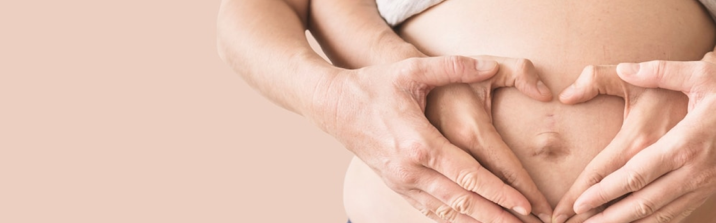 Hands pregnancy